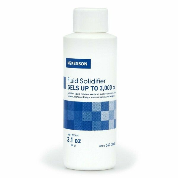 Mckesson Fluid Solidifier Fast, Effective, Gels up to 3,000cc, Screw Cap, 3.1 oz 547-3000